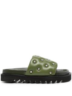 Toga Pulla шлепанцы с заклепками