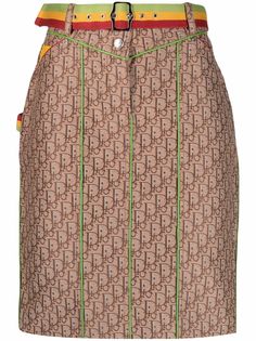 Christian Dior юбка Trotter Rasta 2004-го года