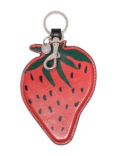 JW Anderson брелок с принтом Strawberry