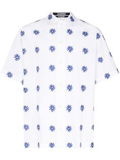 Jacquemus рубашка Moisson с цветочной вышивкой