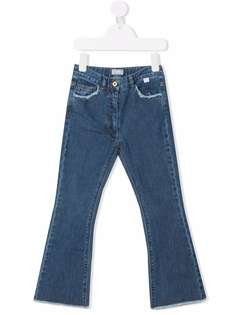 Il Gufo расклешенные джинсы средней посадки
