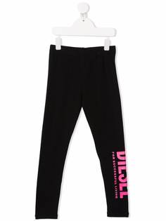 Diesel Kids легинсы с логотипом