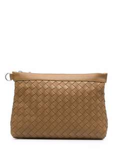 Bottega Veneta клатч с плетением Intrecciato