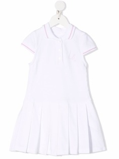 Lapin House платье мини с плиссированным подолом