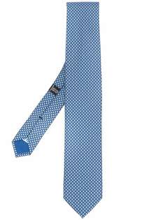 Corneliani шелковый платок с принтом