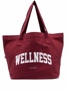 Sporty & Rich большая сумка-тоут Wellness Ivy