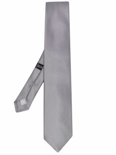 Corneliani шелковый платок в рубчик