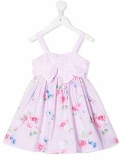 Lapin House расклешенное платье с цветочным принтом