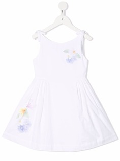 Lapin House расклешенное платье с цветочным принтом