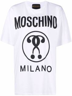 Moschino футболка с логотипом