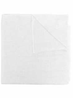 Brunello Cucinelli шарф с узором в елочку