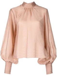 Keepsake The Label long puff-sleeve blouse