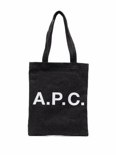 A.P.C. большая сумка-тоут с логотипом