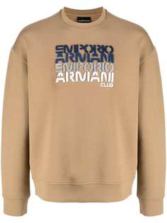 Emporio Armani толстовка с логотипом