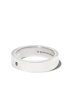 Le Gramme LE GRAMME 7G POLISH SILV BLK DIAM RIBBON