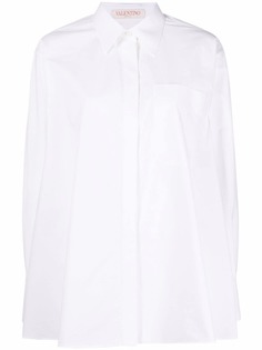Valentino поплиновая рубашка