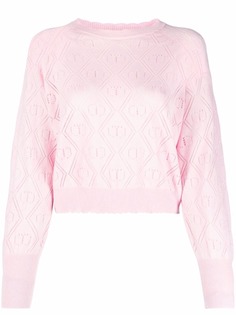 TWINSET джемпер с логотипом