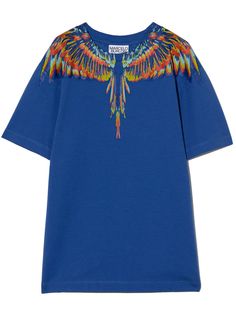 Marcelo Burlon County Of Milan Kids футболка с принтом Wings