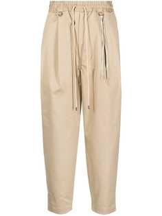 Mastermind World зауженные брюки с кулиской