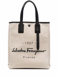 Salvatore Ferragamo сумка-тоут с логотипом