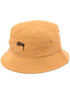 Stussy панама с вышитым логотипом