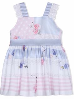 Lapin House платье без рукавов в полоску