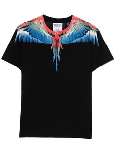 Marcelo Burlon County Of Milan Kids футболка с принтом Wings