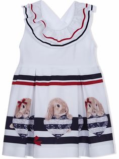 Lapin House платье с принтом