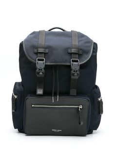 Giorgio Armani атласный рюкзак с карманами