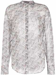 Dsquared2 рубашка с длинными рукавами и цветочным принтом