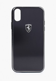 Чехол для iPhone Ferrari X / XS, Heritage Aluminium Black