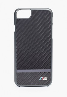 Чехол для iPhone BMW 8 / SE 2020, M-Collection Matte stripe Carbon/Aluminium Gunmetal