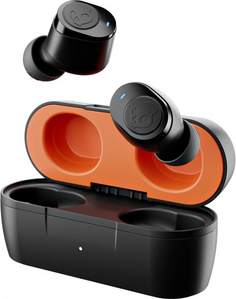 Наушники Skullcandy Jib True Wireless Earbuds (черно-оранжевый)