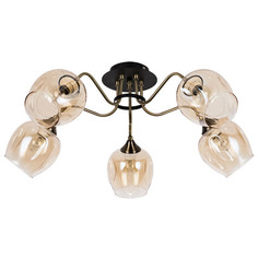 Люстры потолочные люстра потолочная ARTE LAMP Monica E27 5х40Вт бронза