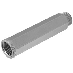 Фитинги удлинитель 1/2"х100мм ВР-НР никель латунь MPF