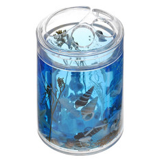 Стаканы для ванной стакан для зубных щеток VANSTORE Лагуна акрил синий