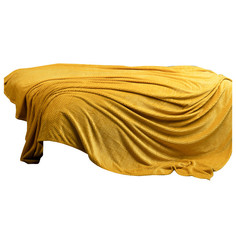 Пледы плед TEXREPUBLIC Ромбики 150х200см желтый, арт.28878