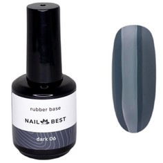 Nail Best, База Rubber Dark №06, 15 мл