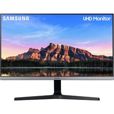 Монитор Samsung U28R550UQI темно-серый