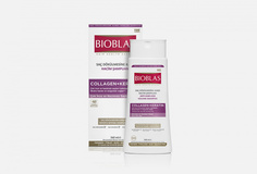 Шампунь для придания объема тонким волосам, против выпадения, с коллагеном и кератином Bioblas