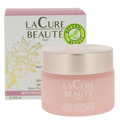 Крем для лица глубоко увлажняющий с розой LA Cure Beaute