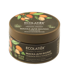 GREEN Маска для волос Глубокое восстановление ORGANIC ARGANA Ecolatier