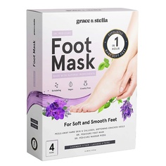 Носочки для педикюра Dr. Pedicure с ароматом лаванды 180 МЛ Grace and Stella