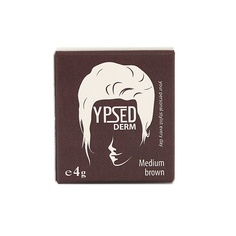 Пудра-камуфляж для волос YpsedDerm, Мedium brown (средне-коричневый)