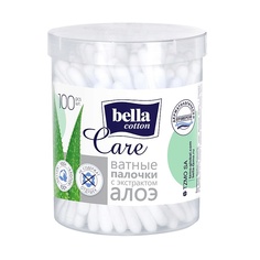 Ватные палочки cotton care алоэ Bella