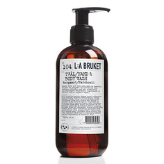 Жидкое мыло для тела № 104 BERGAMOT/PATCHOULI Tval/Hand & Body Wash La Bruket