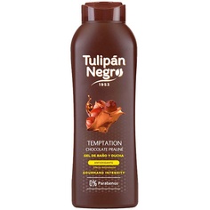 Tulipan Negro Увлажняющий крем-гель для душа и пена для ванны 2в1 Шоколадное пралине