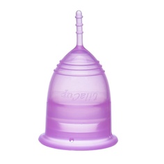 Менструальная чаша P-BAG размер S сиреневая Lila Cup