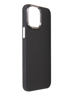 Защитный чехол LuxCase для APPLE iPhone 13 Pro Max 6.7 Kevlar Black 67609