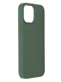 Защитный чехол LuxCase для APPLE iPhone 13 mini Liquid Silicone 2mm Dark Green 69058